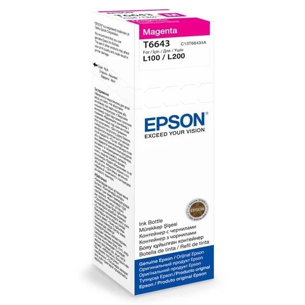 EPSON T6643 MAGENTA L100/200/300 ORG 70ml