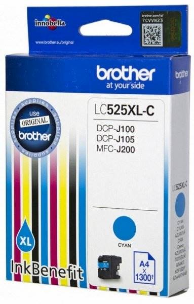 BROTHER LC525XL DCP-J100/DCP-J105 cyan 1,3 ORG