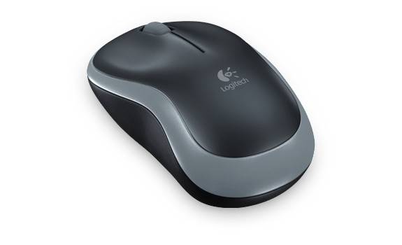 LOGITECH M185 MYSZ BEZPRZEWODOWA RED SC