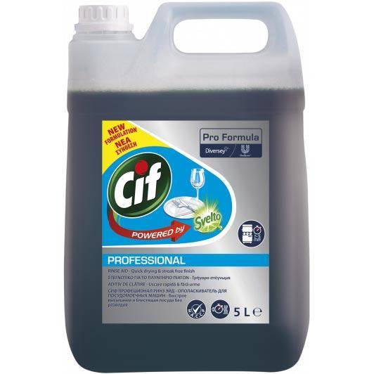 PROFESJONALNY NABŁYSZCZACZ ZMYWARKI  CIF 5L A2 SC