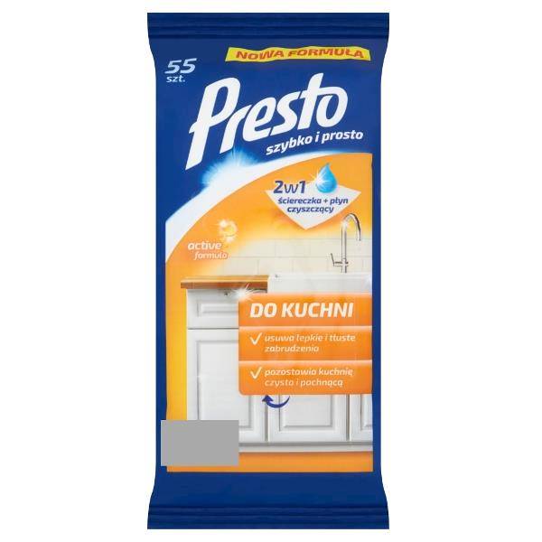 CHUSTECZKI NAWIL. PRESTO KUCHNIA 55SZT SC
