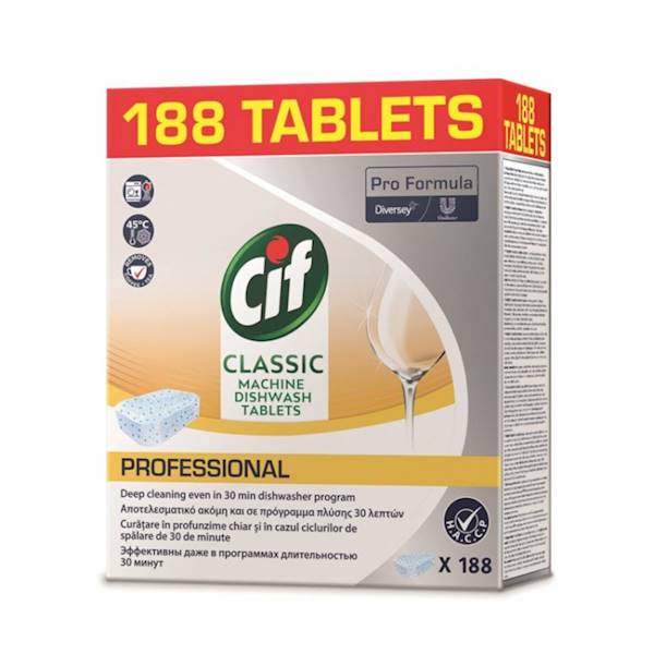TABLETKI  DO ZMYWARKI CIF SUN 188SZT. SC A4 SC