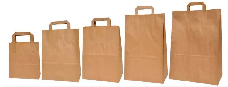 TORBA SZARA PAPIER 220X250