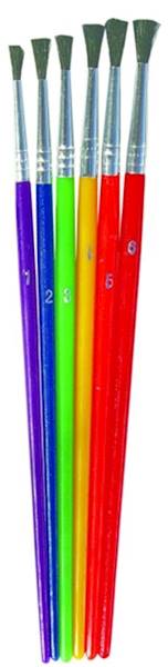 PĘDZLE SZKOLNE 1-6