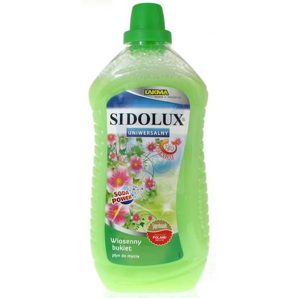 PŁYN UNIWERSALNY SIDOLUX 1L A12 SC MYDŁO MARSYLSKI