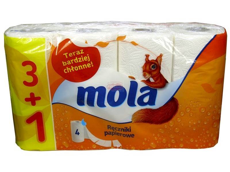 FOXY ASSO RĘCZNIK KUCHENNY BIAŁY 3+1  18M A7 SC