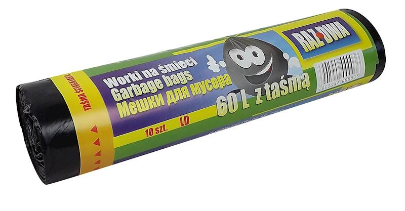 WORKI NA SMIECI 60L/10 SUPERMOCNE ANNA ZARADNA SC