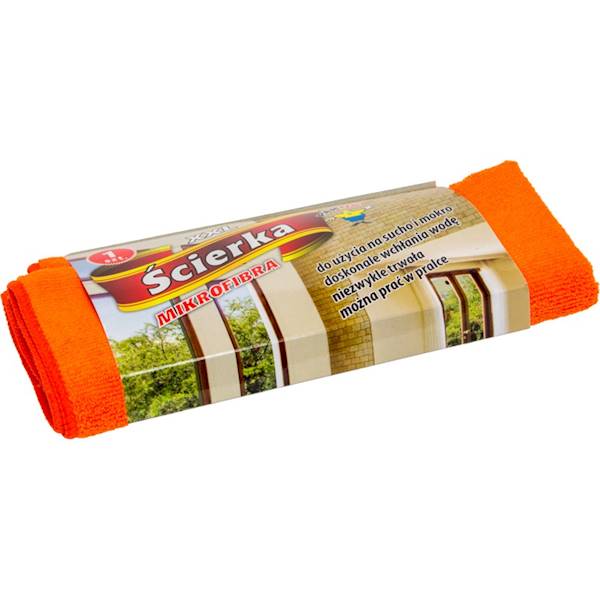 ŚCIERKA MIKROFIBRA ZIELONA 50x60 PODŁOGA SC