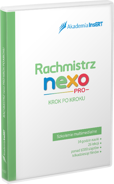 Rachmistrz nexo PRO krok po kroku  (lic. elektroniczna)