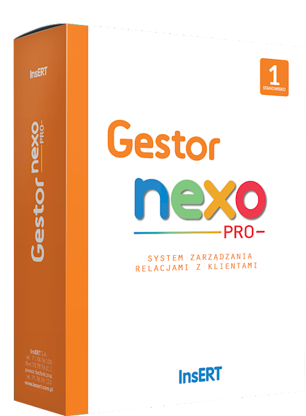 Gestor nexo PRO - licencja na 1 stanowisko (e-lic)