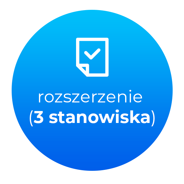 Subiekt GT - rozszerzenie o 3 stanowiska (e-lic)