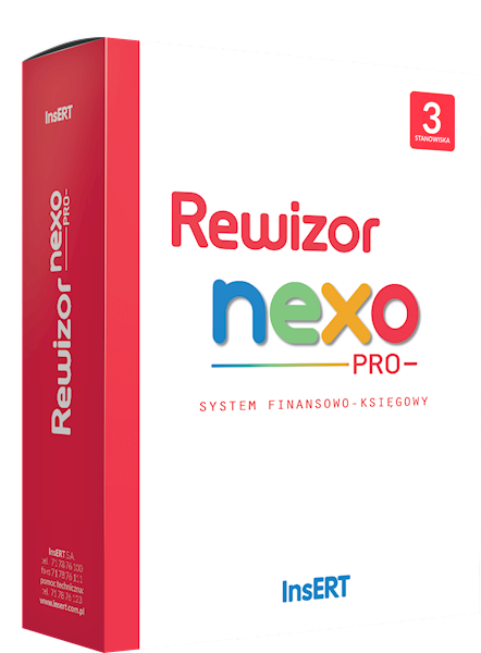 Rewizor nexo PRO (licencja elektroniczna na 3 st.)