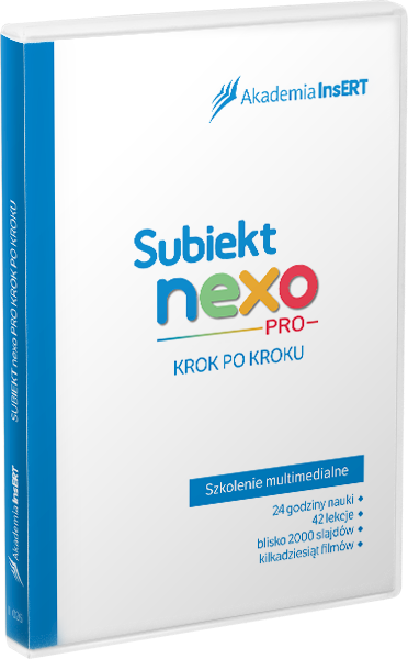 Subiekt nexo PRO krok po kroku (lic. elektroniczna)