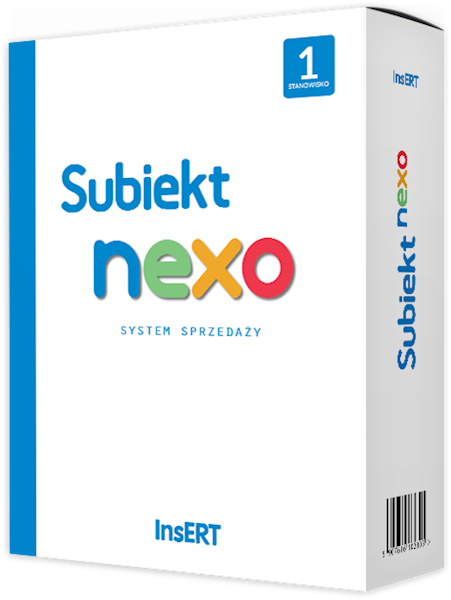 Subiekt nexo (licencja elektroniczna na 1 st.)