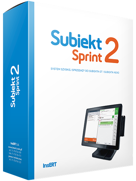   Subiekt Sprint 2  (licencja elektroniczna - 1 st.)