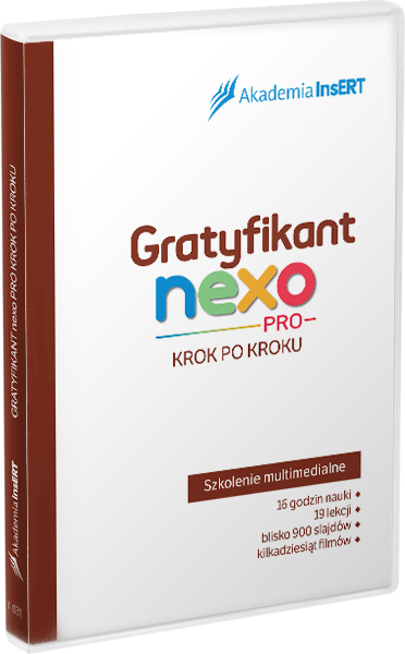 Gratyfikant nexo PRO krok po kroku (lic. elektroniczna)