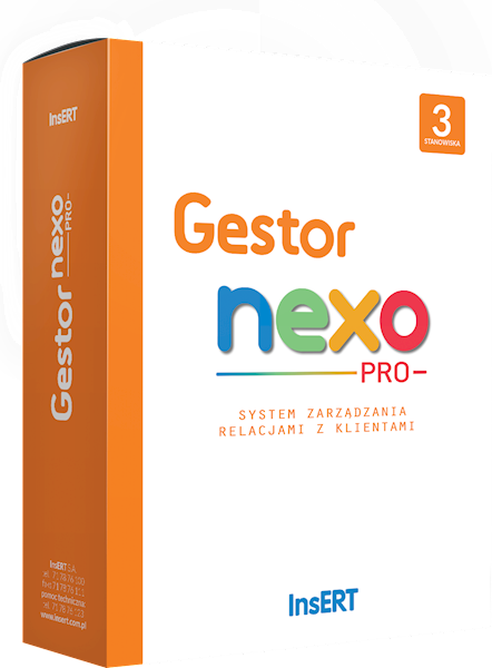 Gestor nexo PRO (licencja elektroniczna na 3 st.)