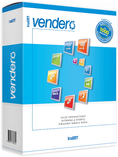 vendero - sklep 3000 produktów -lic. elektroniczna