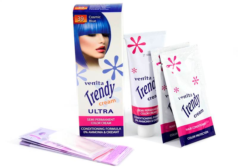 TRENDY CREAM  39-KOSMICZNY BŁĘKIT