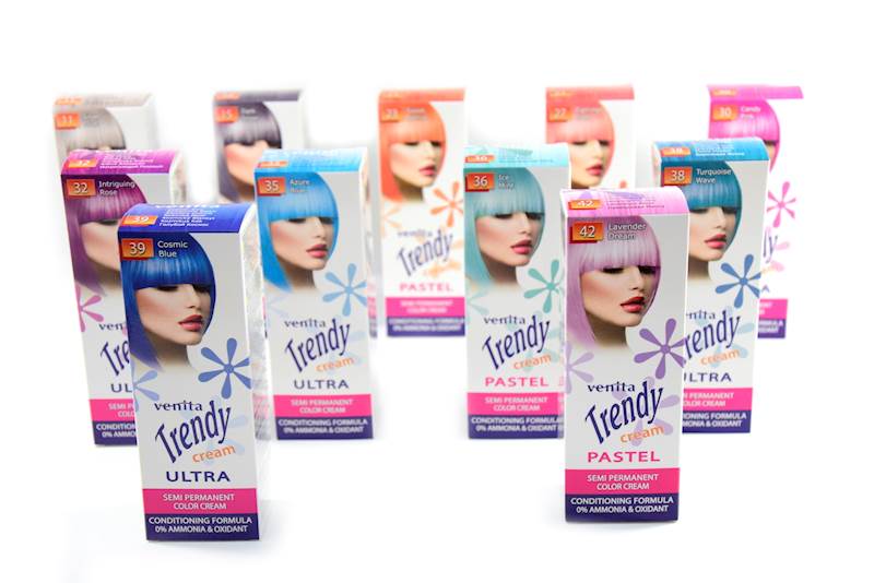 TRENDY CREAM TUBE 38-TURKUSOWA FALA
