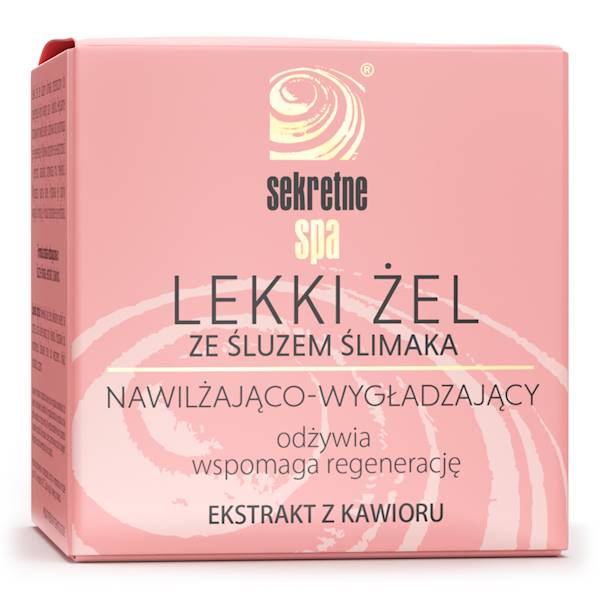 Lekki żel ze śluzem ślimaka nawilżaj. wygładz 50ml