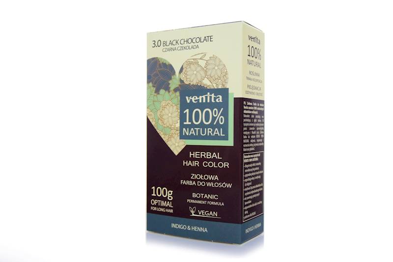 ZIOŁOWA FARBA 3.0 CZARNA CZEKOLADA 100G