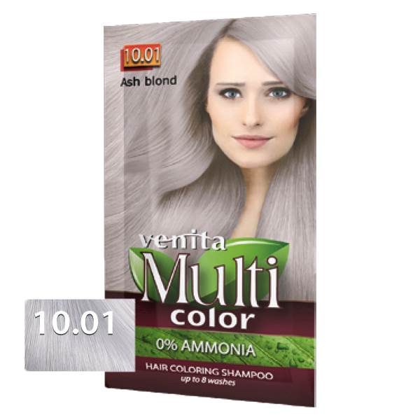 Szampon koloryzujący w saszetce Multicolor 10.01 ASH BLOND