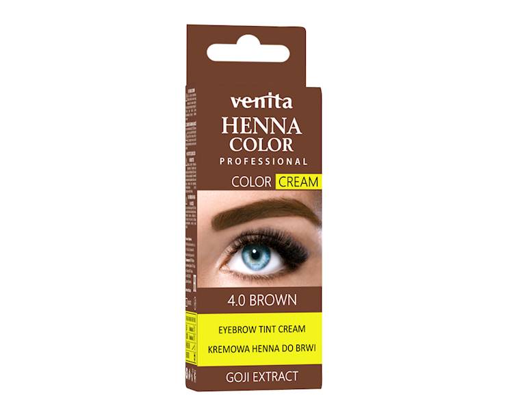 KREMOWA HENNA DO BRWI 4.0 BRĄZ LIFTING