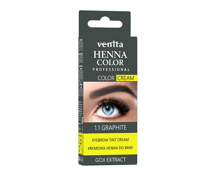 KREMOWA HENNA DO BRWI 1.1 GRAFIT LIFTING