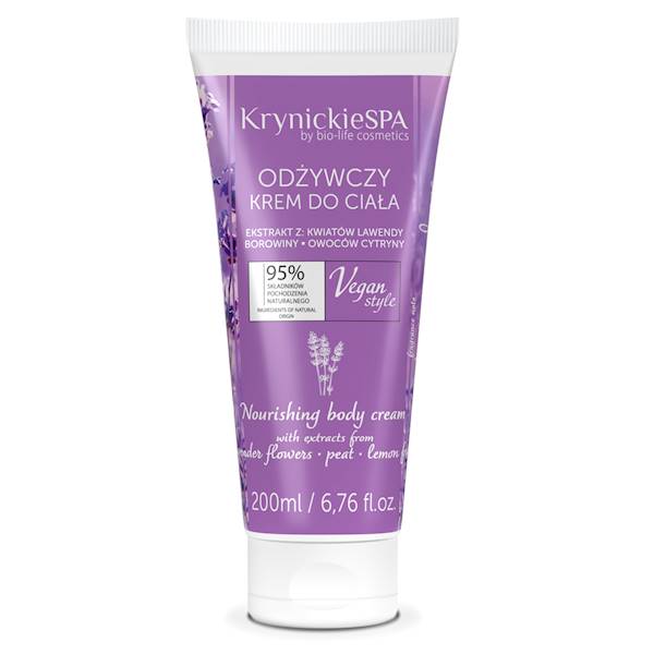Odżywczy krem do ciała - lawenda 200ml