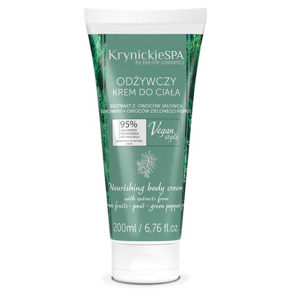 Odżywczy krem do ciała - czarna sosna 200ml