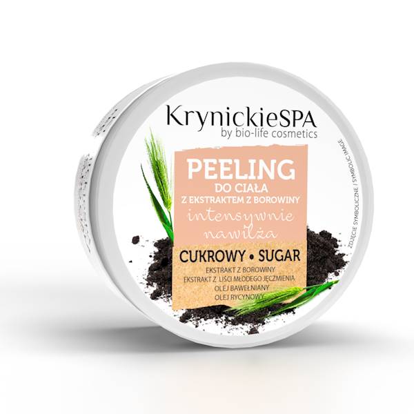 Peeling do ciała z ekst.z borowiny - cukrowy 280g