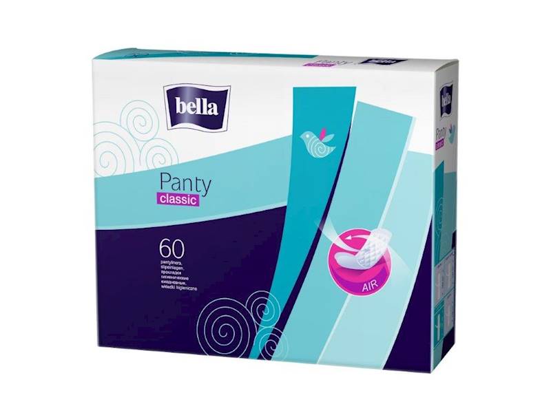 Wkładki higieniczne BELLA PANTY CLASSIC NO,60 szt