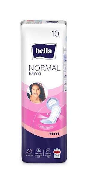 Podpaski higieniczne BELLA NORMAL MAXI,10szt