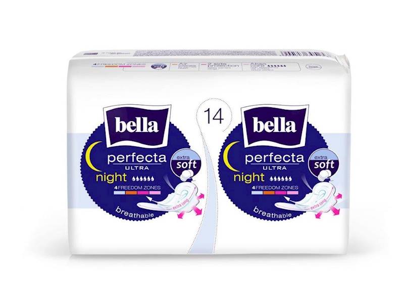 BELLA PERFECTA ULTRA NIGHT EXTRA SOFT 14