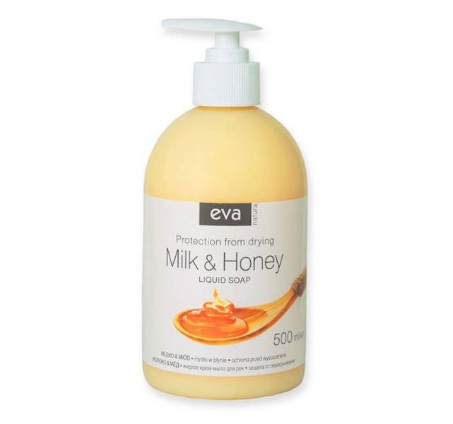Mydło w płynie kremowe Mleko & Miód, 500 ml