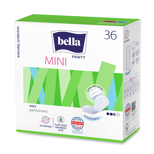 Wkładki higieniczne BELLA PANTY MINI, 36SZT.