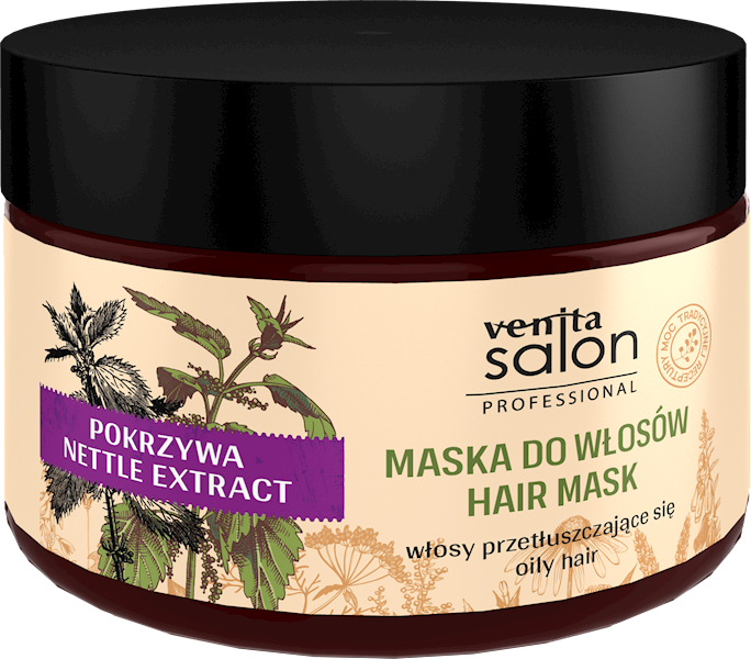 V.SALON MASKA DO WŁ. POKRZYWA 500ML