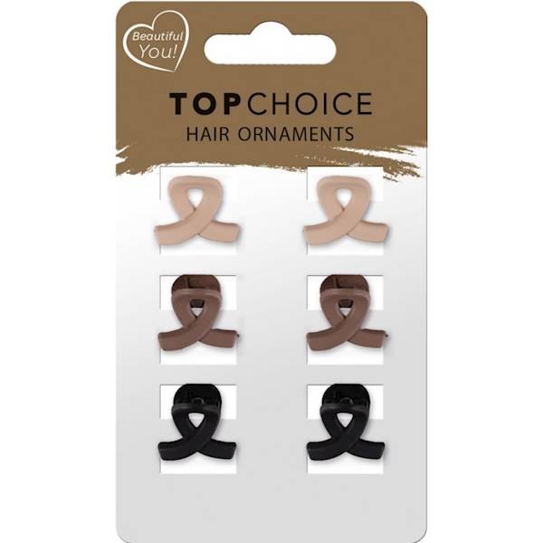 KLAMERKI DO WŁOSÓW 6 SZT - 20698