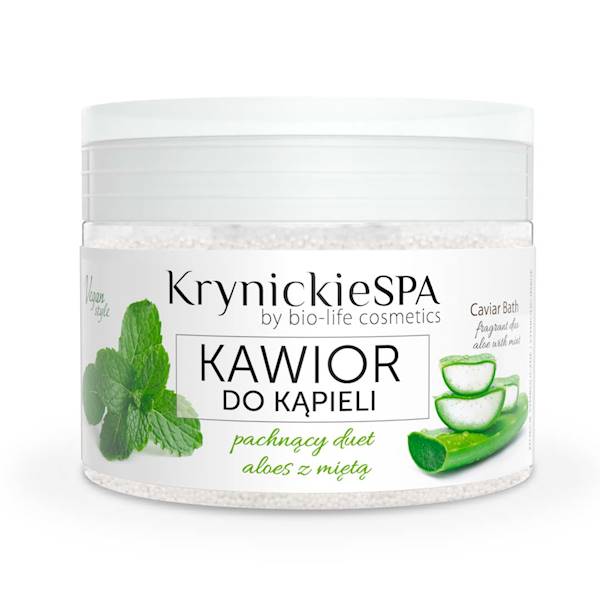 SÓL BOROWINOWA Z MOCZNIKIEM ALOE MENTA 250G