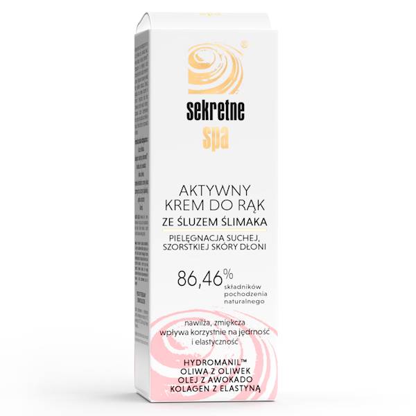 Aktywny krem do rąk ze śluzem ślimaka 100 ml