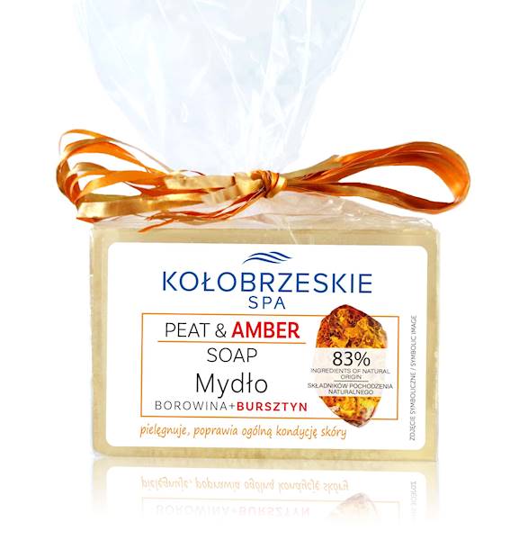 Borowina+Mydło ekstrakt z borowiny i bursztynu100g