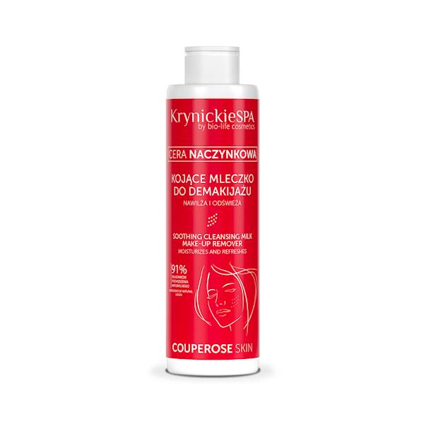 KOJĄCE MLECZKO DO DEMAKIJAŻU DO CERY NACZYNKOWEJ 200ML