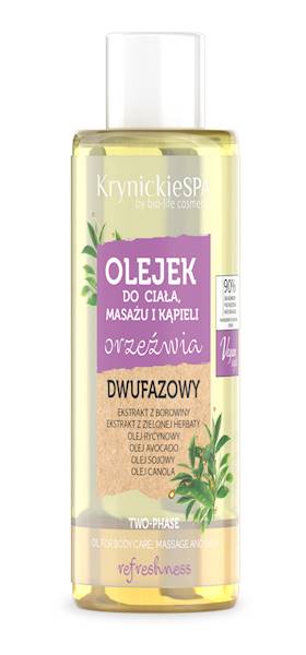 Olejek do ciała, masażu i kąpieli - orzeźwia 200g