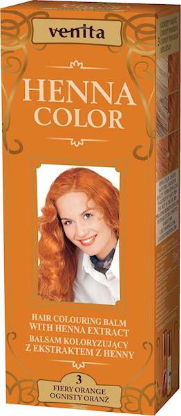 HENNA COLOR BALSAM OGNISY ORANŻ 3