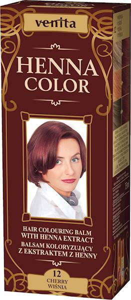 HENNA COLOR BALSAM WIŚNIA 12
