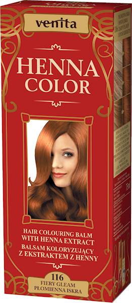 HENNA COLOR BALSAM PŁOMIENNA ISKRA 116