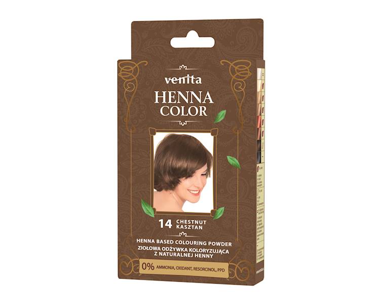 ZOK HENNA COLOR KASZTAN 14