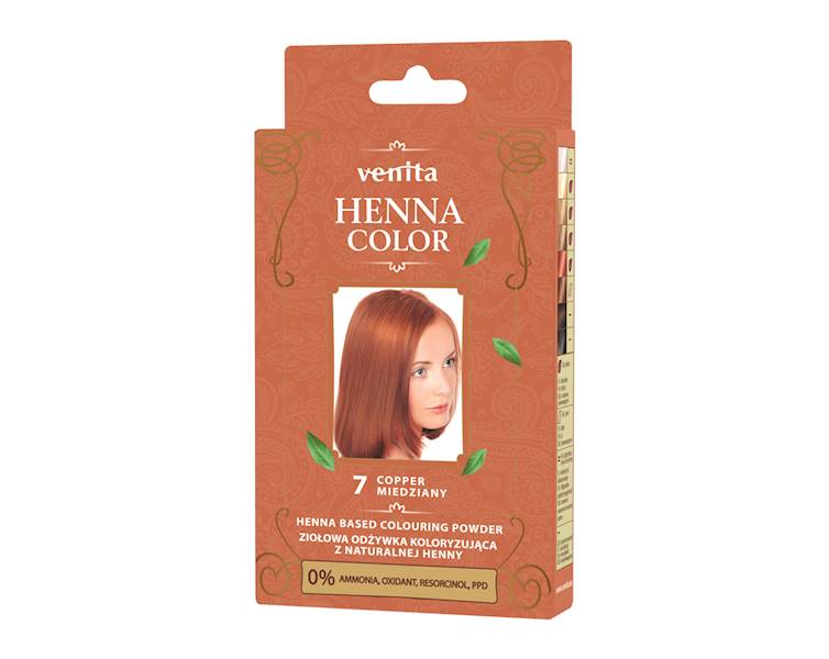 ZOK HENNA COLOR MIEDZIANY 7