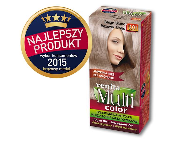 FARBA MULTI COLOR 9.01 BEZOWY BLOND
